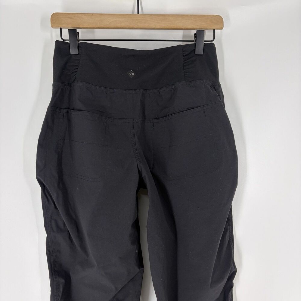 Prana Summit Jogger Pants Size Small Womens Black High Rise Pull On Hiking Trail - Picture 5 of 7